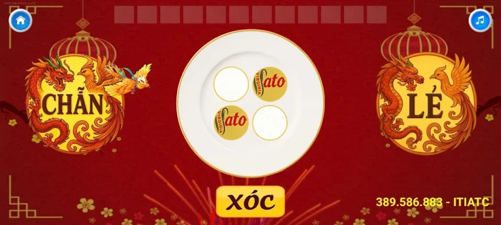 Hình ảnh Xóc Đĩa Online Tiền Thật