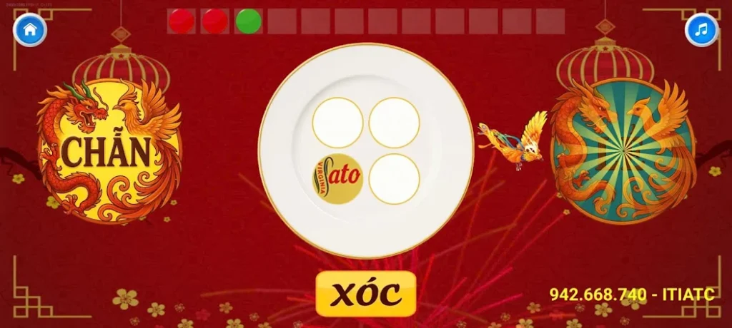 Hình ảnh Xóc Đĩa Online Tiền Thật