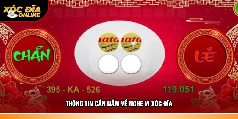 Cách Nghe Vị Xóc Đĩa Hiệu Quả Mà Newbie Không Nên Bỏ Lỡ