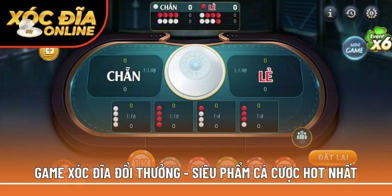 Xóc Đĩa 9win – Đa Dạng Bàn Cược, Hệ Số Thưởng Khủng