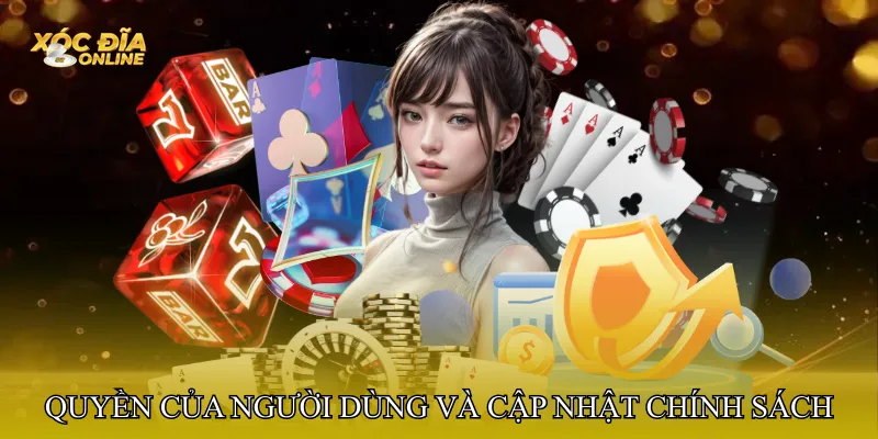 Quyền của người dùng và cập nhật chính sách