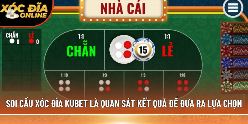 Soi cầu xóc đĩa Kubet – Bí quyết phân tích tăng tỷ lệ thắng