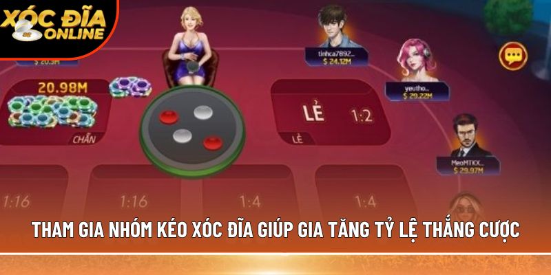 Nhóm kéo xóc đĩa – Sân chơi hội tụ cao thủ trực tuyến