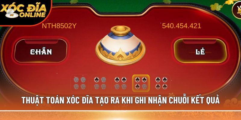 Thuật toán xóc đĩa – Khám phá cách tính kết quả chuẩn xác