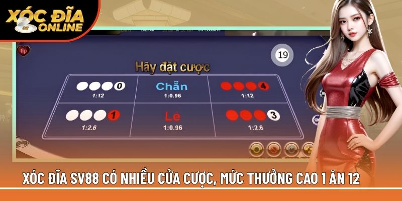 Xóc đĩa SV88 – Giao diện mượt mà, livestream rõ nét 24/7